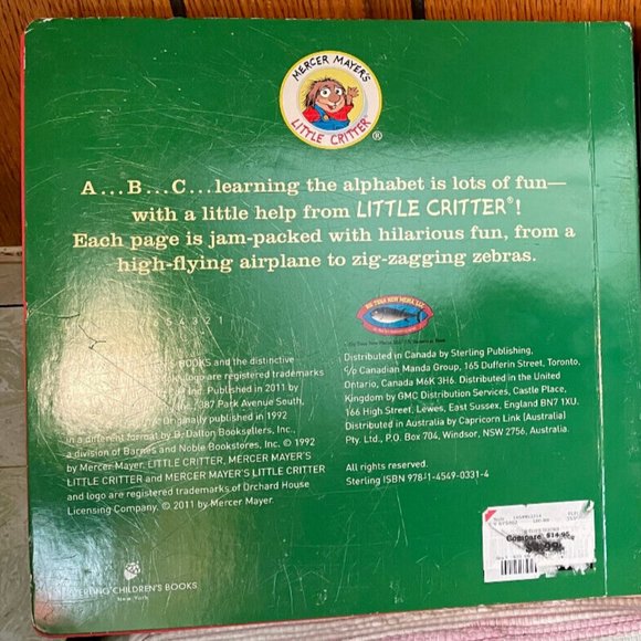 Litter Critter - Colors & ABCs - Mercer Mayer - 2 New HB - Picture 3 of 4